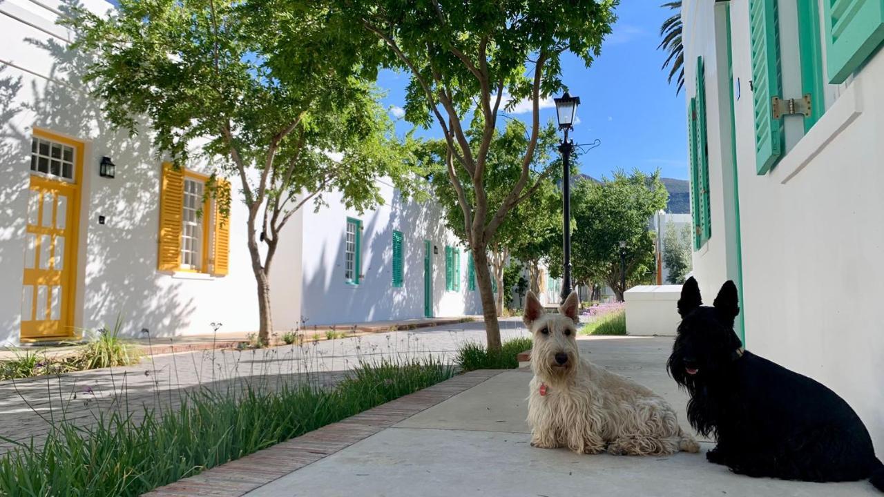 Drostdy Hotel Graaff Reinet Bagian luar foto Two West Highland White Terriers